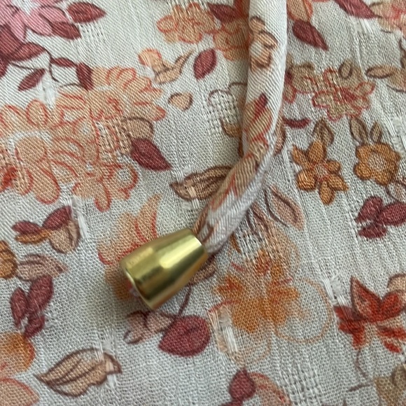 Joie Boho Floral Print Blouse S - Picture 6 of 10